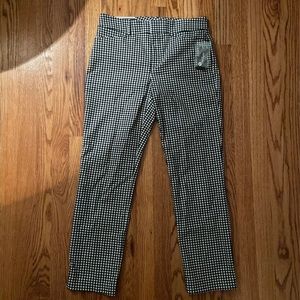 Lord & Taylor Checkered Work Pants
